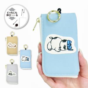 スヌーピー SNOOPY キーケース リール 定...の商品画像