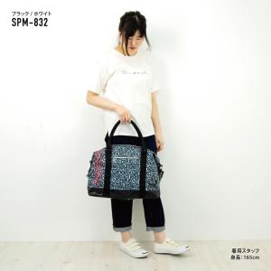 スヌーピー SNOOPY ボストンバッグ 大容...の詳細画像3