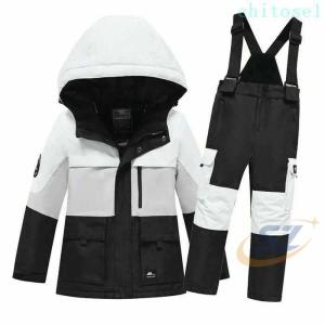 キッズ 男の子 女の子 子供 撥水 スキーウェ...の詳細画像2