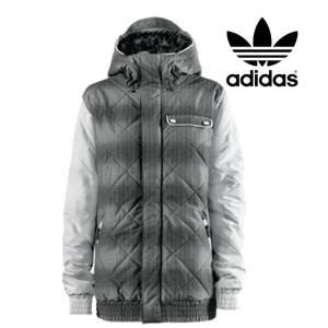 ADIDAS アディダス ジャケット WOMEN'S DOT & HAZE PUFFY JACKET BLACK/WHITE｜active-board