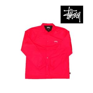 STUSSY◇25周年/裏ボアコーチジャケット/L/ナイロン/BLK : セカンド