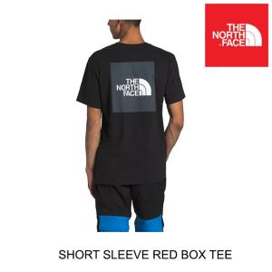 USA企画 THE NORTH FACE ザ ノースフェイス レッド ボックス Tシャツ SHORT SLEEVE RED BOX TEE - JK3 TNF BLACK｜active-board