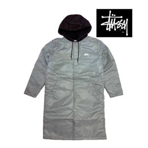 STUSSY ステューシー スタジアム パーカー STADIUM PARKA SAGE 115418 ベンチコート｜active-board