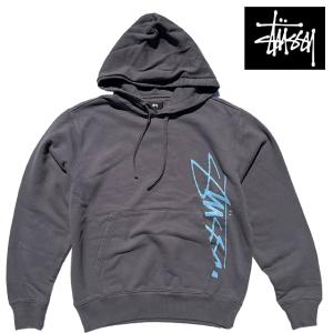 STUSSY ステューシー スムース ストック プリンティッド フーディ SMOOTH STOCK PRINTED HOOD BLACK 118426