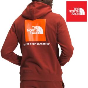 THE NORTH FACE ザ ノースフェイス バック スクエアロゴ ボックス NSE プルオーバー フーディ BOX NSE PULLOVER HOODIE BDQ BRICK HOUSE RED｜active-board