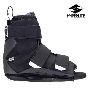 2022 HYPERLITE ハイパーライト フォーミュラ BINDING FORMULA BLACK ウエイクボード ビンディング WAKEBOARD BINDING 10-14(28-32cm) ブーツ｜active-board