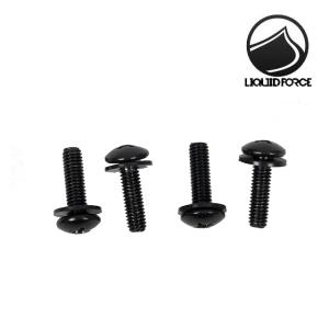 2022 LIQUID FORCE リキッドフォース M6 ネジ M6-21mm METRIC BOARD BOLT KIT 4PK ウエイクボード パーツ WAKEBOARD｜active-board