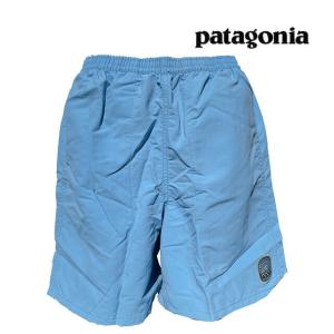 PATAGONIA パタゴニア バギーズ ショーツ ５インチ ショートパンツ BAGGIES SHORTS 5" CPLA CLEAN CURRENTS PATCH: LAGO BLUE 57022｜active-board