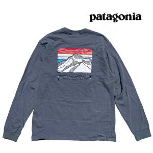 PATAGONIA パタゴニア ロングスリーブ ライン ロゴ リッジ レスポンシビリティー Tシャツ LONG SLEEVED LINE LOGO RIDGE RESPONSIBILI-TEE PLGY 38517｜ACTIVE-BOARD