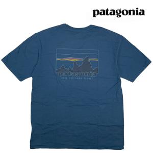 PATAGONIA パタゴニア '73 スカイライン オーガニック Tシャツ '73 SKYLINE ORGANIC T-SHIRT TIDB TIDEPOOL BLUE 37534