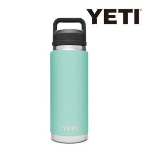 安心の日本発送!! YETI イエティ ランブラー 26 OZ ステンレス ボトル RAMBLER 26 OZ BOTTLE WITH CHUG CAP SEAFOAM 水筒 釣り キャンプ｜active-board