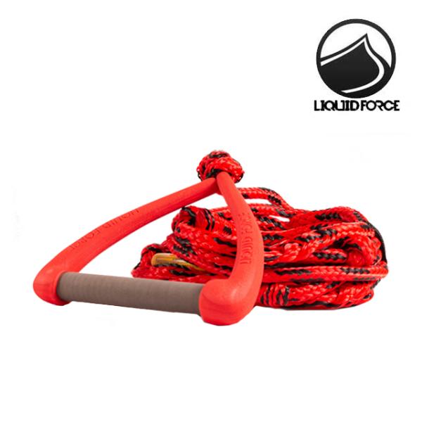 LIQUID FORCE リキッドフォース ロープ SURF DLX 9" HANDLE RED ウ...