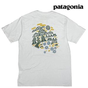 PATAGONIA パタゴニア アクロス ザ トレイル レスポンシビリティー メンズ Tシャツ ACROSS THE TRAIL RESPONSIBILI-TEE WHI WHITE 37677｜active-board