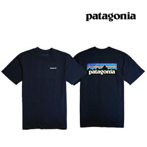 PATAGONIA パタゴニア P-6 ロゴ レスポンシビリティー Tシャツ P-6 LOGO RESPONSIBILI-TEE CNY CLASSIC NAVY 38504｜active-board