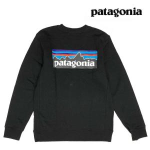 PATAGONIA パタゴニア P-6 ロゴ アップライザル クルー スウェットシャツ P-6 LOGO UPRISAL CREW SWEATSHIRT BLK BLACK 39657｜ACTIVE-BOARD