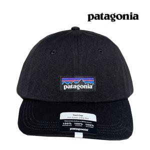 PATAGONIA パタゴニア P-6 ラベル トラッド 帽子 ハット P-6 LABEL TRAD CAP BLK BLACK 38296｜active-board