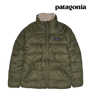 PATAGONIA パタゴニア リバーシブル サイレント ダウン ジャケット REVERSIBLE SILENT DOWN JACKET BSNG BASIN GREEN 20670｜active-board