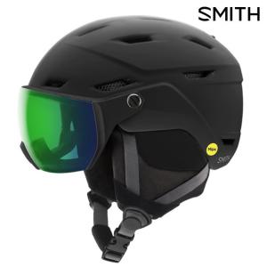 2023 SMITH スミス ヘルメット HELMET SURVEY MIPS MATTE BLACK / CHROMAPOP EVERYDAY GREEN MIRROR｜active-board