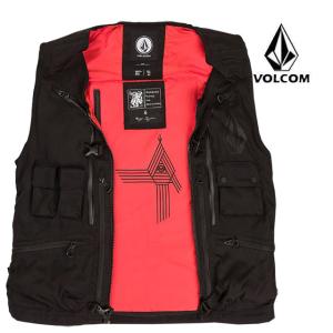 VOLCOM ボルコム イグチ スラック ベスト IGUCHI SLACK VEST NEW BLACK｜active-board