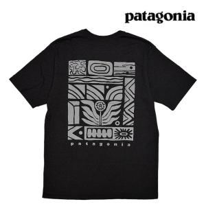 PATAGONIA パタゴニア ドーン トゥ ダスク レスポンシビリティー Tシャツ DAWN TO DUSK RESPONSIBILI-TEE INBK INK BLACK 37739｜active-board