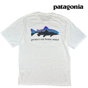 PATAGONIA パタゴニア ホーム ウォーター トラウト オーガニック Tシャツ HOME WATER TROUT ORGANIC TEE WHI WHITE 37547｜active-board