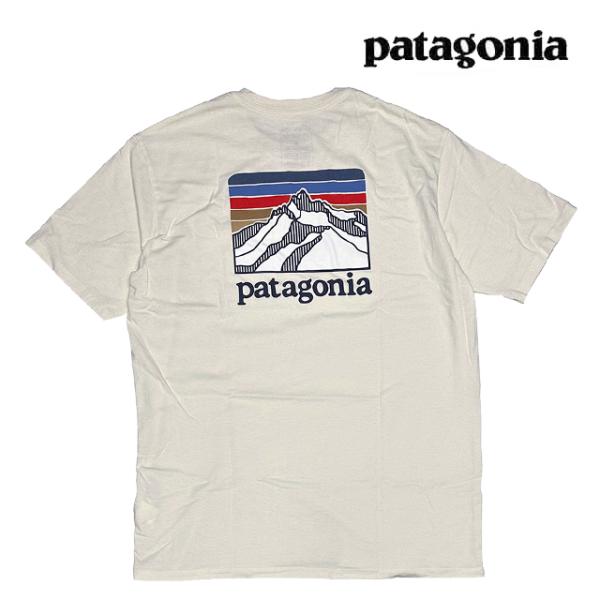 PATAGONIA ライン ロゴ リッジ ポケット レスポンシビリティー Tシャツ LINE LOG...