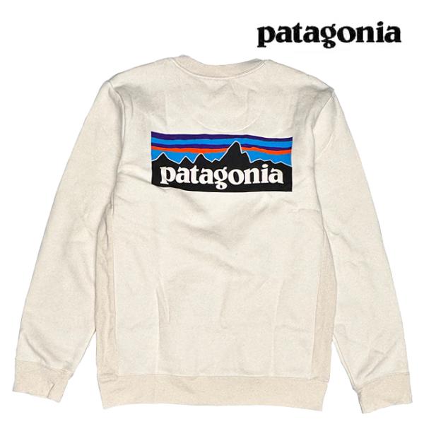 日本未発売品 PATAGONIA パタゴニア P-6 ロゴ アップライザル クルー スウェットシャツ...