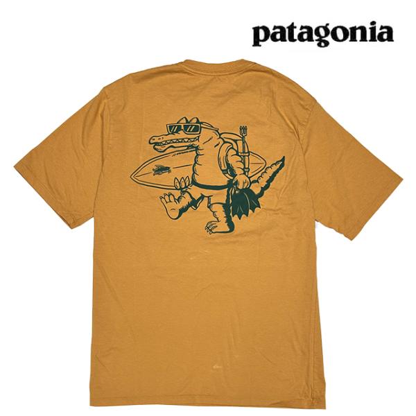 PATAGONIA パタゴニア ウォーター ピープル オーガニック ポケット Tシャツ WATER ...