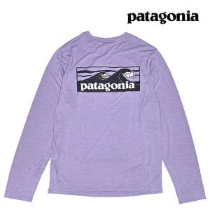 値下げ中✴︎パタゴニア　ロングジョン　レディース patagonia（パタゴニア） ロングスリーブ P-6 ロゴ レスポンシビ