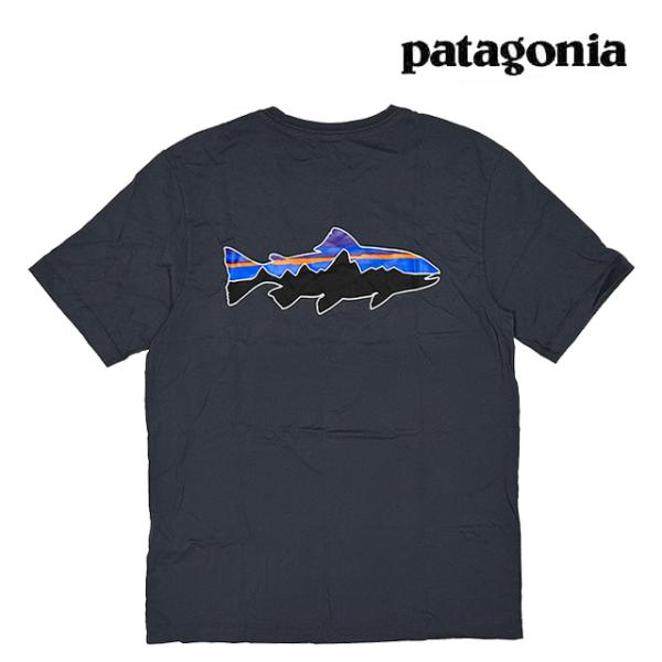 PATAGONIA パタゴニア フィッツロイ トラウト Tシャツ M'S FITZ ROY TROU...