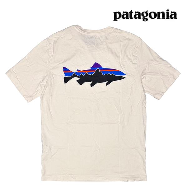 PATAGONIA パタゴニア フィッツロイ トラウト Tシャツ FITZ ROY TROUT T-...