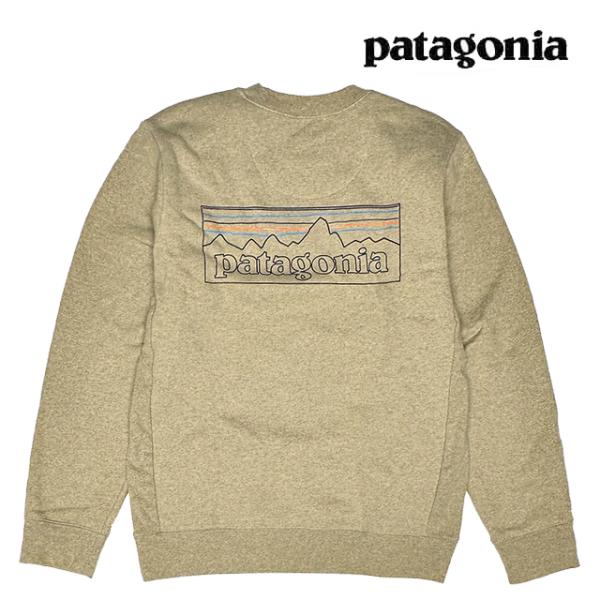 日本未発売 PATAGONIA パタゴニア P-6 ロゴ アップライザル クルー スウェットシャツ ...