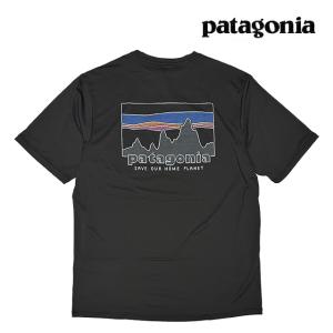 PATAGONIA パタゴニア キャプリーン クール デイリー シャツ '73 スカイライン CAPILENE COOL DAILY SHIRT '73 SKYLINE BLK BLACK 45478 速乾｜ACTIVE-BOARD