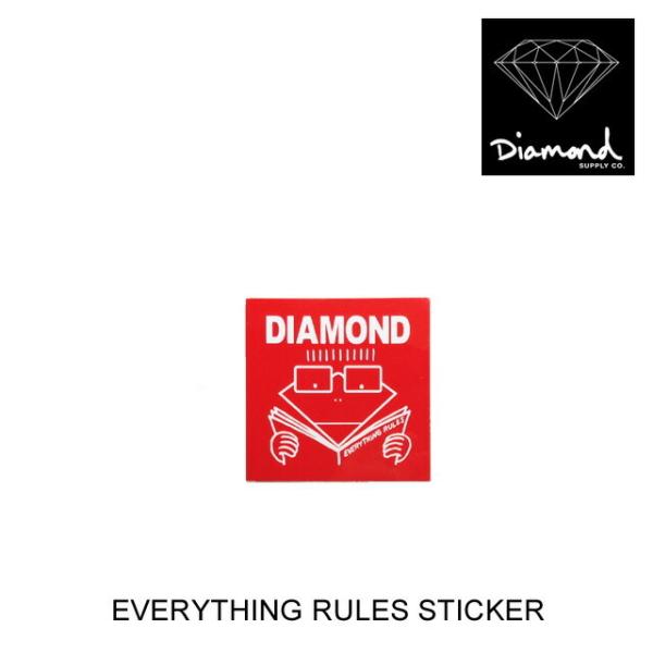 DIAMOND SUPPLY CO. ダイヤモンド サプライ ステッカー EVERYTHING RU...