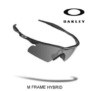 OAKLEY オークリー SUNGLASS M FRAME HYBRID JET BLACK/GREY POLARIZED 09-235｜active-board