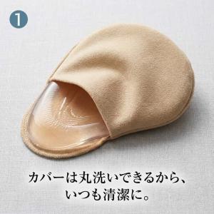 乳癌パッド カバー付き 人工乳房 シリコン 乳...の詳細画像2