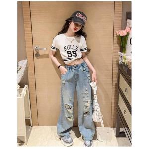 キッズ デニム パンツ 子供服 ジーンズ キッ...の詳細画像5