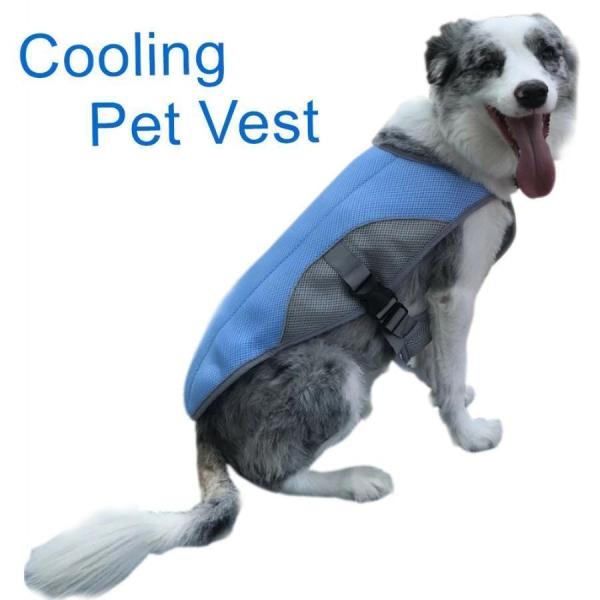 クール 犬 冷感犬服 小型犬 中型犬 大型犬 ペットクーリング ペット用品 ドッグウェア 冷却コート...