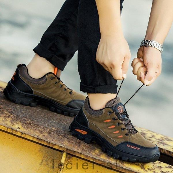 トレッキングシューズ メンズ レディース 防水 登山靴 ハイキングシューズ ミドルカット ハイキング...