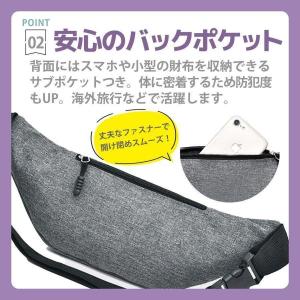 ウエストポーチ メンズレディース ボディバッグ...の詳細画像2