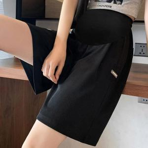 接触冷感 マタニティ ショートパンツ ハーフパ...の詳細画像1