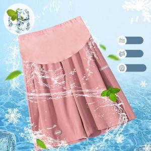 接触冷感 マタニティ ショートパンツ ハーフパ...の詳細画像4