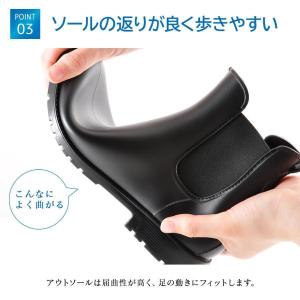 レインブーツ レインシューズ 長靴 レディース...の詳細画像5