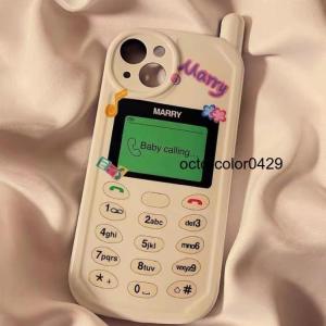 ガラケー アイフォンケース 平成レトロ iph...の詳細画像1