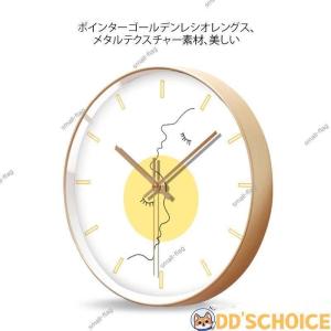 線精緻 防曇ガラス ウォールクロック ギフト ...の詳細画像2