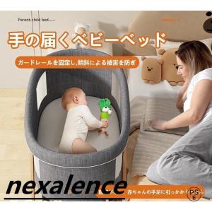 ベビーベッド 添い寝 ミニ 持ち運び 折りたた...の詳細画像1