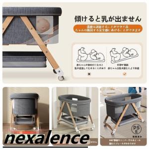 ベビーベッド 添い寝 ミニ 持ち運び 折りたた...の詳細画像3