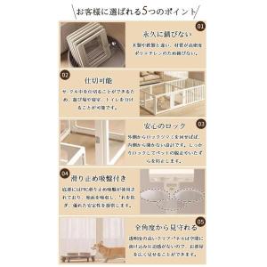 ペットサークル フェンス ドア付き 犬 サーク...の詳細画像1