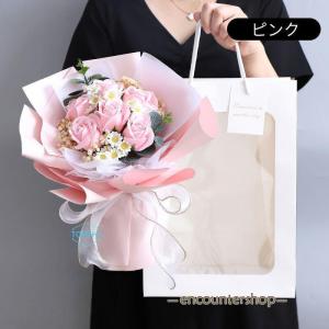 ソープフラワー 花束 ブーケ プレゼント ギフ...の詳細画像2