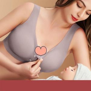 可愛い 乳ブラ 妊娠中 柔らか 前開きブラ 前...の詳細画像1